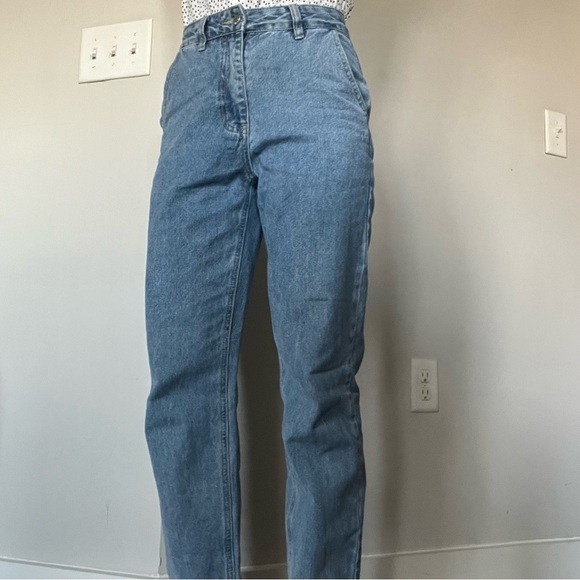 SHEIN Denim - SHEIN Light Blue Denim Mom Jeans Size 27